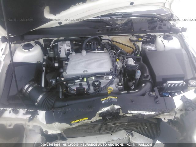 1G1ZT54854F124692 - 2004 CHEVROLET MALIBU LS WHITE photo 10