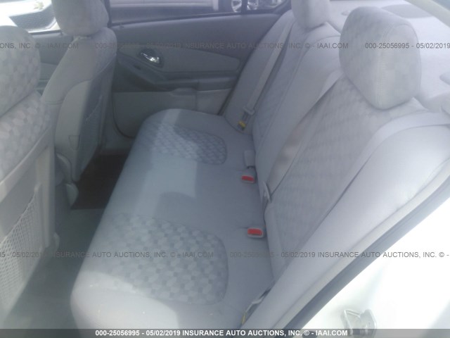 1G1ZT54854F124692 - 2004 CHEVROLET MALIBU LS WHITE photo 8
