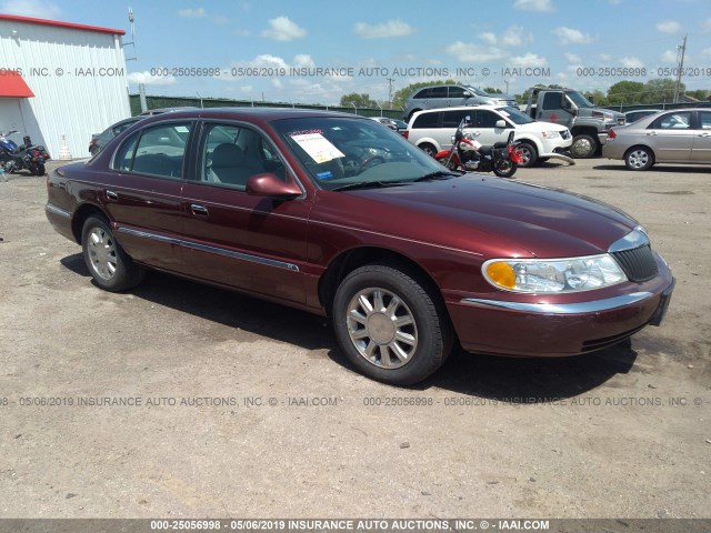 1LNHM97V22Y683039 - 2002 LINCOLN CONTINENTAL  Kastanienbraun Foto 1