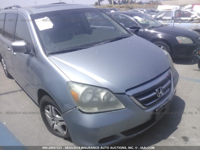 5FNRL38626B077763 - 2006 HONDA ODYSSEY EXL SILVER photo 6