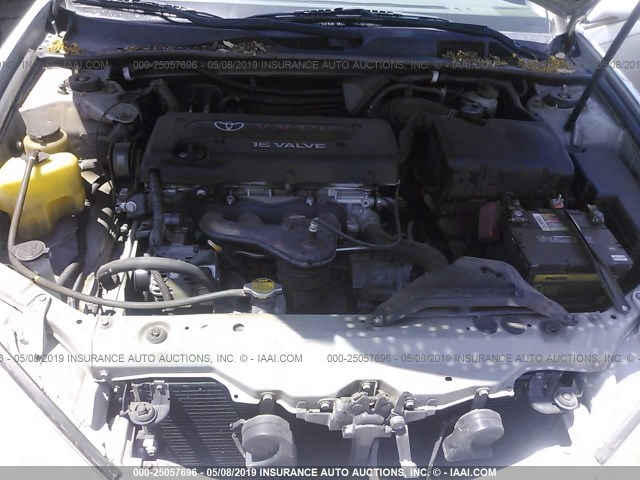 JTDBE32K030241507 - 2003 TOYOTA CAMRY LE/XLE Gümüş foto 10