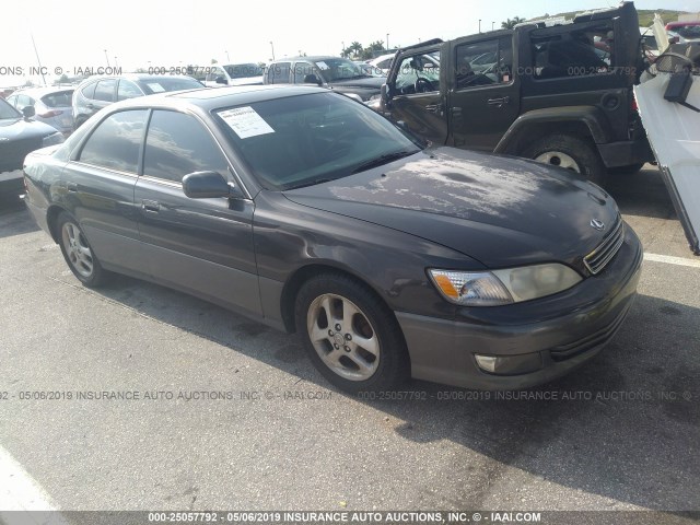 JT8BF28G7Y0271829 - 2000 LEXUS ES 300 GRAY photo 1