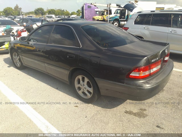 JT8BF28G7Y0271829 - 2000 LEXUS ES 300 GRAY photo 3