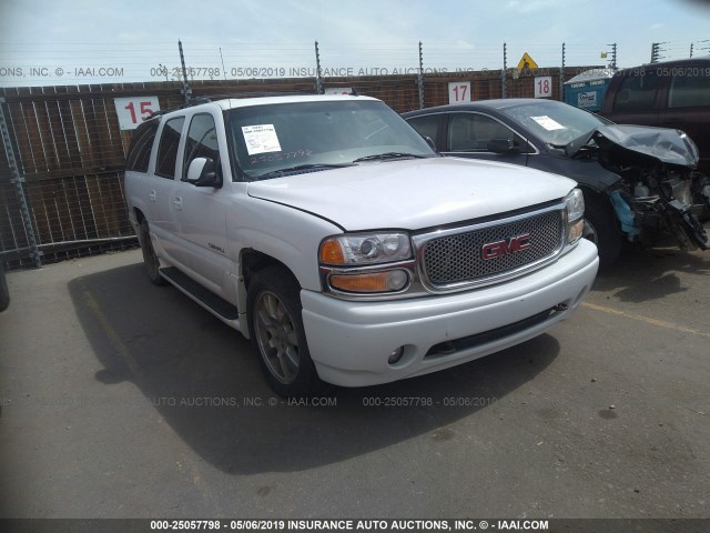 1GKFK66U16J106997 - 2006 GMC YUKON XL DENALI WHITE photo 1