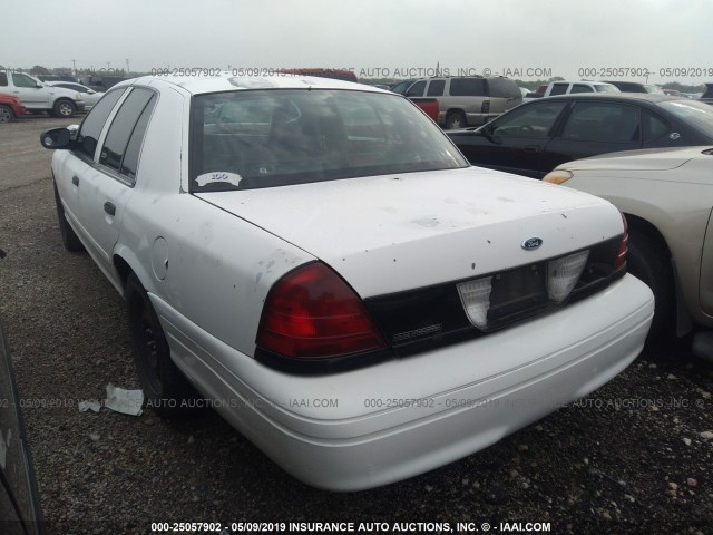 2FAFP71W97X163507 - 2007 FORD CROWN VICTORIA POLICE INTERCEPTOR WHITE photo 3