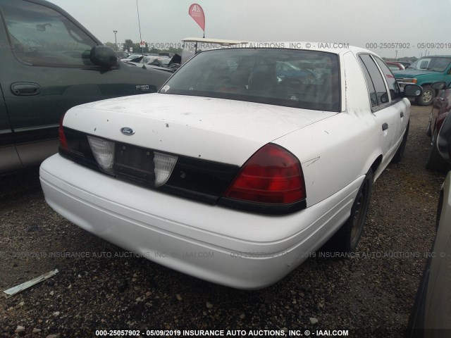 2FAFP71W97X163507 - 2007 FORD CROWN VICTORIA POLICE INTERCEPTOR WHITE photo 4