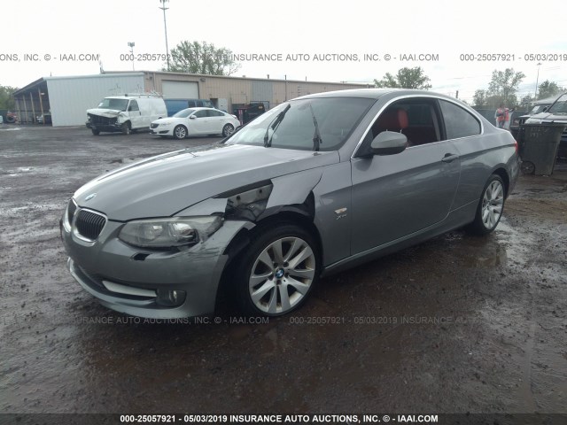 WBAKF5C53BE656451 - 2011 BMW 328 XI SULEV GRAY photo 2