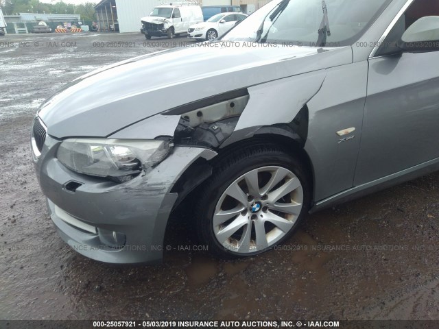 WBAKF5C53BE656451 - 2011 BMW 328 XI SULEV GRAY photo 6