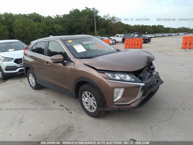 JA4AT3AA5KZ030883 - 2019 MITSUBISHI ECLIPSE CROSS ES BROWN photo 1