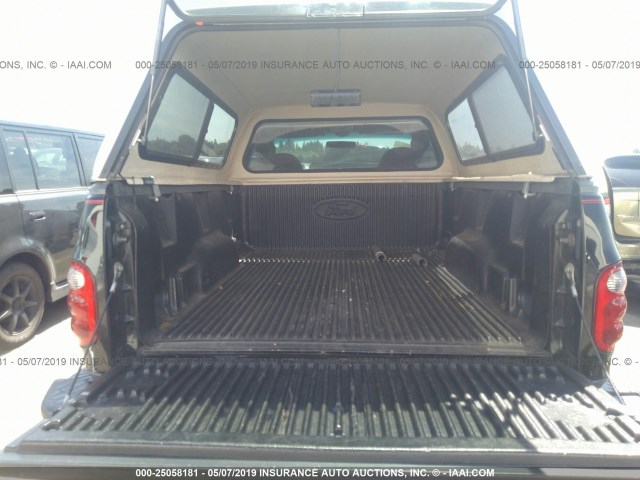 2FTRF07253CA26409 - 2003 FORD F150 BLACK photo 8