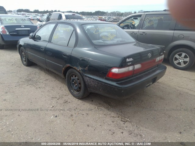 1NXBB02E6TZ476287 - 1996 TOYOTA COROLLA DX GREEN photo 3