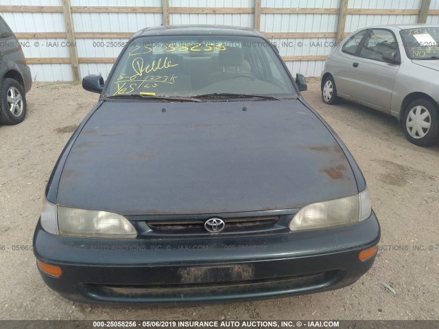 1NXBB02E6TZ476287 - 1996 TOYOTA COROLLA DX GREEN photo 6