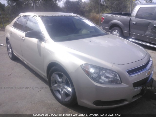 1G1ZB5E03CF109912 - 2012 CHEVROLET MALIBU LS GOLD photo 1