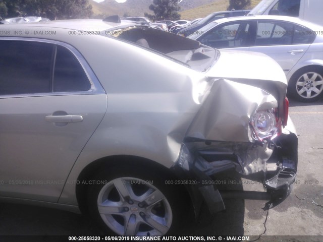 1G1ZB5E03CF109912 - 2012 CHEVROLET MALIBU LS GOLD photo 6