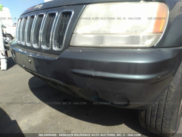 1J4GW58N12C289749 - 2002 JEEP GRAND CHEROKEE LIMITED GREEN photo 6