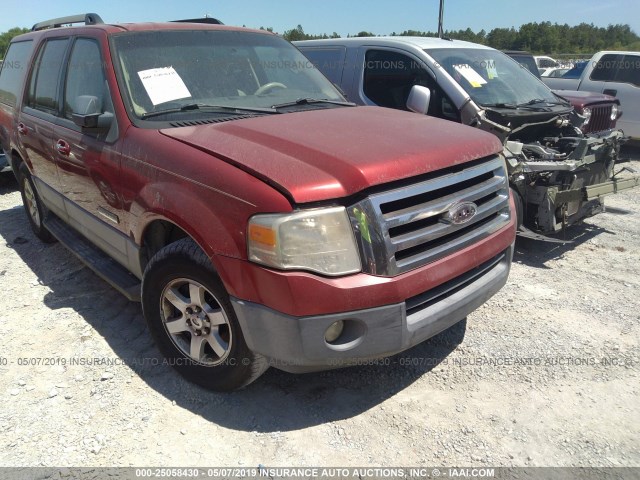 1FMFU15547LA03089 - 2007 FORD EXPEDITION XLT RED photo 4