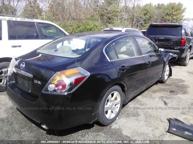 1N4AL21E08N421691 - 2008 NISSAN ALTIMA 2.5/2.5S BLACK photo 4