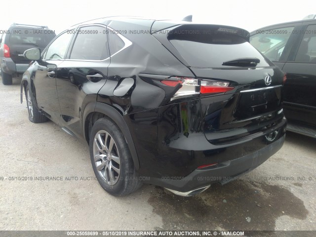 JTJYARBZ7G2023691 - 2016 LEXUS NX 200T/BASE/F SPORT BLACK photo 3