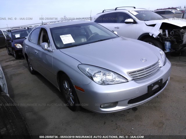 JTHBF30G325032256 - 2002 LEXUS ES 300 SILVER photo 1