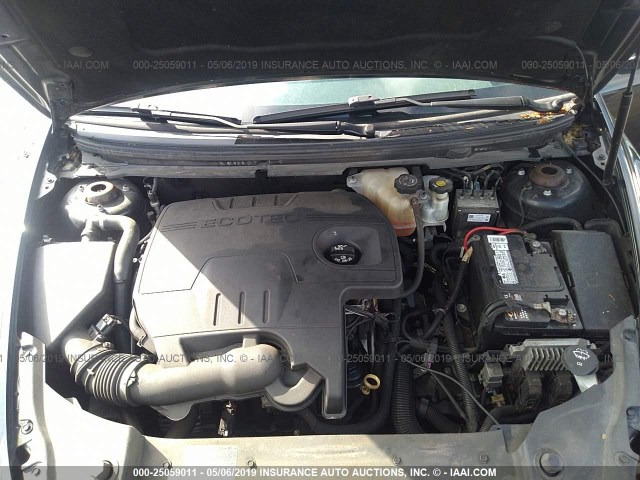 1G1ZC5EB5AF239041 - 2010 CHEVROLET MALIBU 1LT 黑色 照片 10