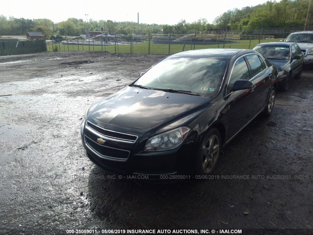 1G1ZC5EB5AF239041 - 2010 CHEVROLET MALIBU 1LT 黑色 照片 2