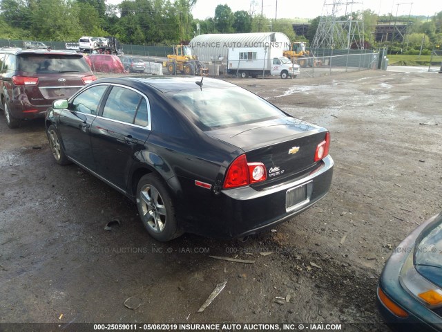 1G1ZC5EB5AF239041 - 2010 CHEVROLET MALIBU 1LT 黑色 照片 3