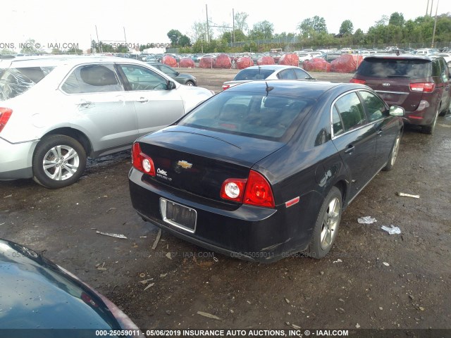 1G1ZC5EB5AF239041 - 2010 CHEVROLET MALIBU 1LT 黑色 照片 4