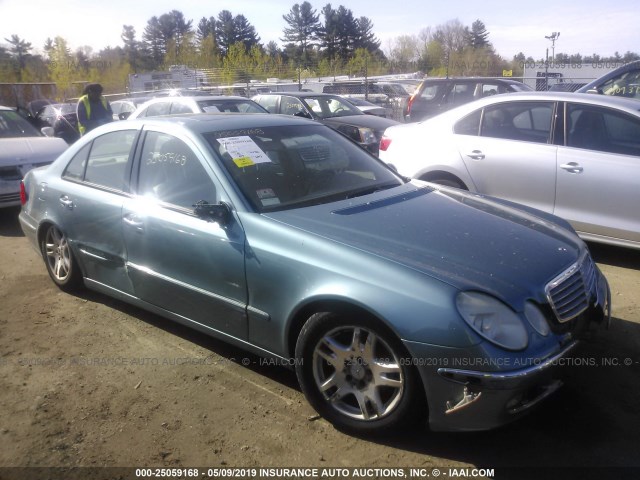 WDBUF65J83A247364 - 2003 MERCEDES-BENZ E 320 GREEN photo 1