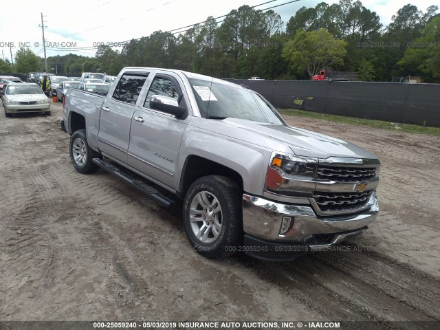 3GCPCSEC2GG186778 - 2016 CHEVROLET SILVERADO C1500 LTZ SILVER photo 1