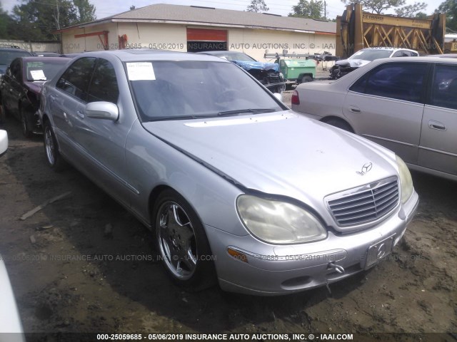 WDBNG75J0YA117304 - 2000 MERCEDES-BENZ S 500 SILVER photo 1