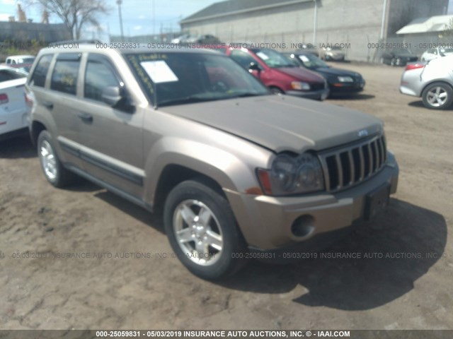 1J4HR48N76C256900 - 2006 JEEP GRAND CHEROKEE LAREDO/COLUMBIA/FREEDOM 金色 照片 1