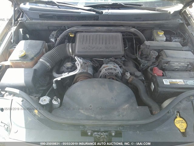 1J4HR48N76C256900 - 2006 JEEP GRAND CHEROKEE LAREDO/COLUMBIA/FREEDOM 金色 照片 10