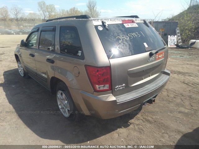 1J4HR48N76C256900 - 2006 JEEP GRAND CHEROKEE LAREDO/COLUMBIA/FREEDOM 金色 照片 3