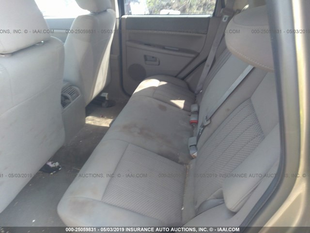 1J4HR48N76C256900 - 2006 JEEP GRAND CHEROKEE LAREDO/COLUMBIA/FREEDOM 金色 照片 8