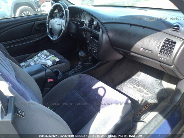 2G1WW12EX59214538 - 2005 CHEVROLET MONTE CARLO LS ლურჯი ფოტო 5