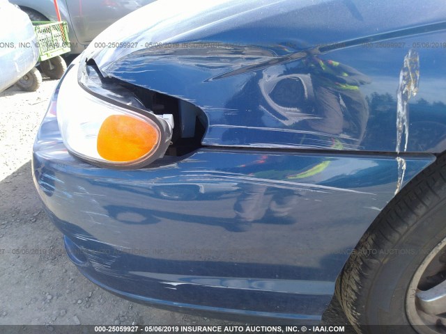 2G1WW12EX59214538 - 2005 CHEVROLET MONTE CARLO LS ლურჯი ფოტო 6