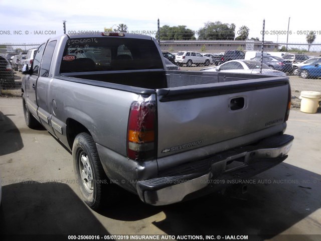 2GCEC19T9Y1305660 - 2000 CHEVROLET SILVERADO C1500 Pewter photo 3