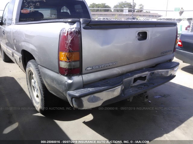 2GCEC19T9Y1305660 - 2000 CHEVROLET SILVERADO C1500 Pewter photo 6