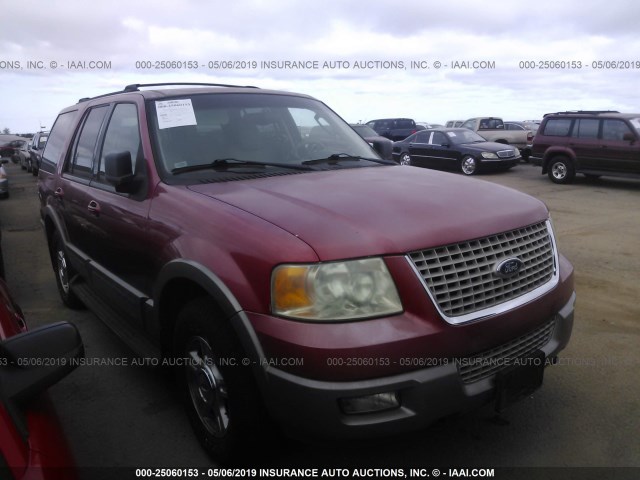 1FMFU18L93LA10432 - 2003 FORD EXPEDITION EDDIE BAUER RED photo 1