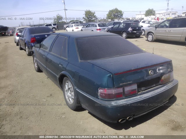 1G6KY5290SU823794 - 1995 CADILLAC SEVILLE STS GREEN photo 3