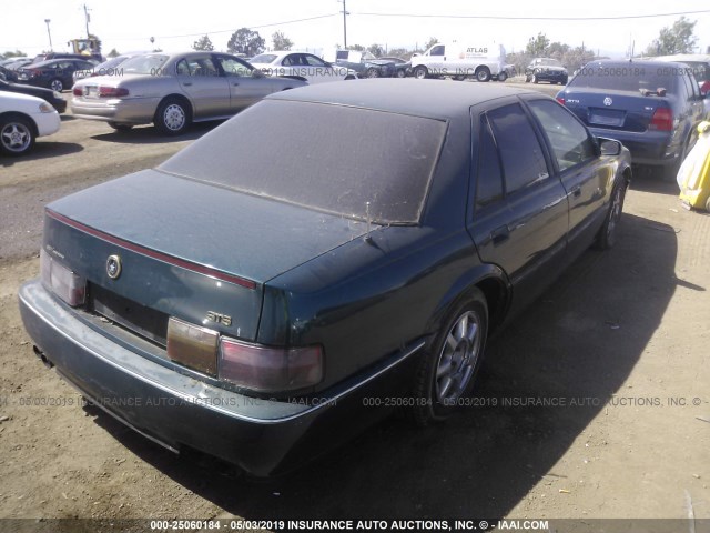 1G6KY5290SU823794 - 1995 CADILLAC SEVILLE STS GREEN photo 4