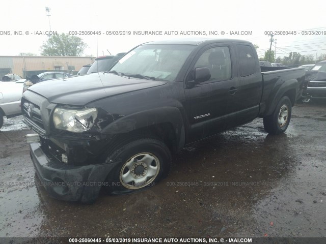 5TEUU42N55Z135696 - 2005 TOYOTA TACOMA ACCESS CAB შავი ფოტო 2