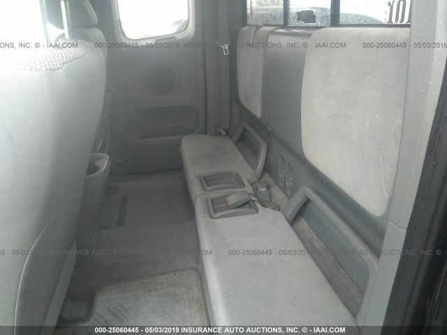 5TEUU42N55Z135696 - 2005 TOYOTA TACOMA ACCESS CAB შავი ფოტო 8