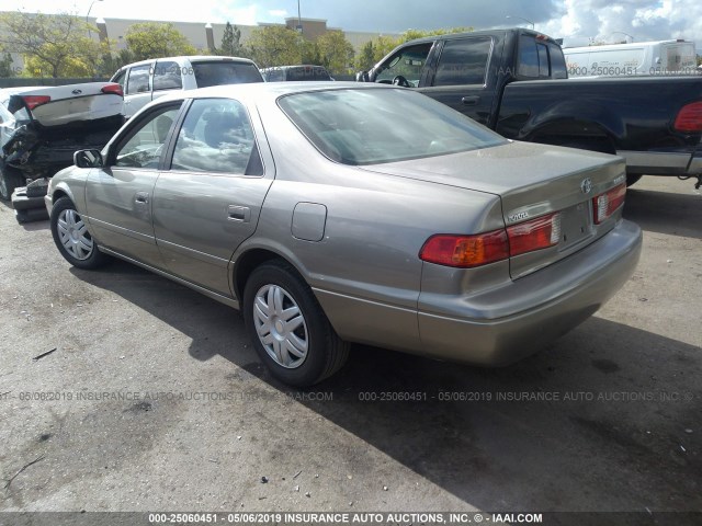 JT2BG22K8Y0464348 - 2000 TOYOTA CAMRY CE/LE/XLE GRAY photo 3