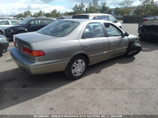 JT2BG22K8Y0464348 - 2000 TOYOTA CAMRY CE/LE/XLE GRAY photo 4