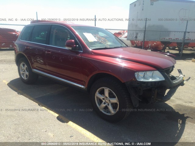 WVGZM77L66D023980 - 2006 VOLKSWAGEN TOUAREG 4.2 RED photo 1