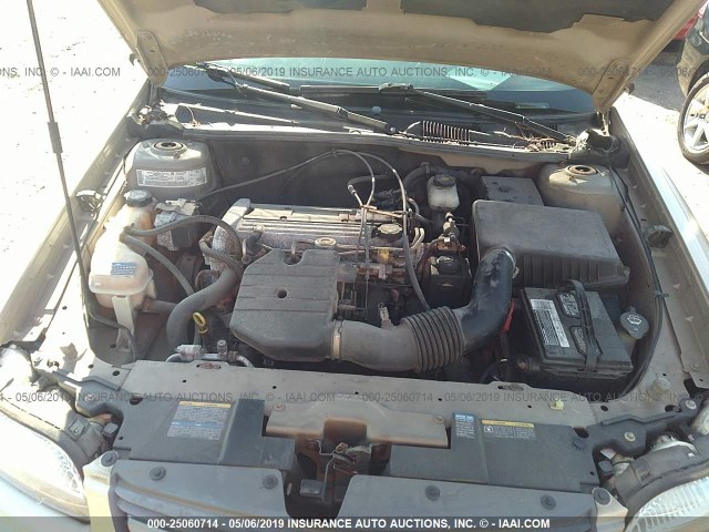 1G1ND52F44M664706 - 2004 CHEVROLET CLASSIC TAN photo 10