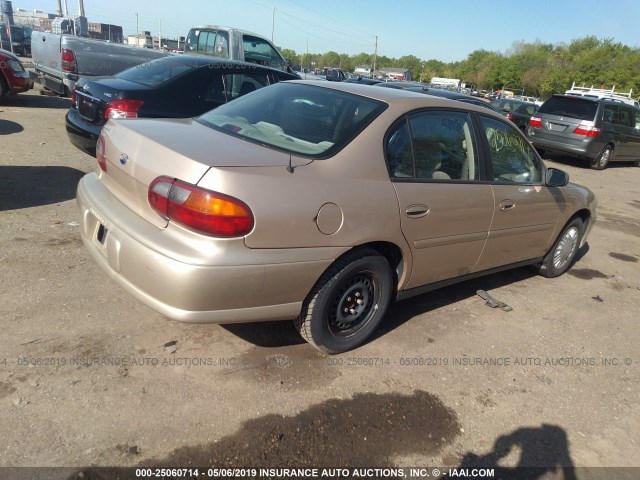 1G1ND52F44M664706 - 2004 CHEVROLET CLASSIC TAN photo 4