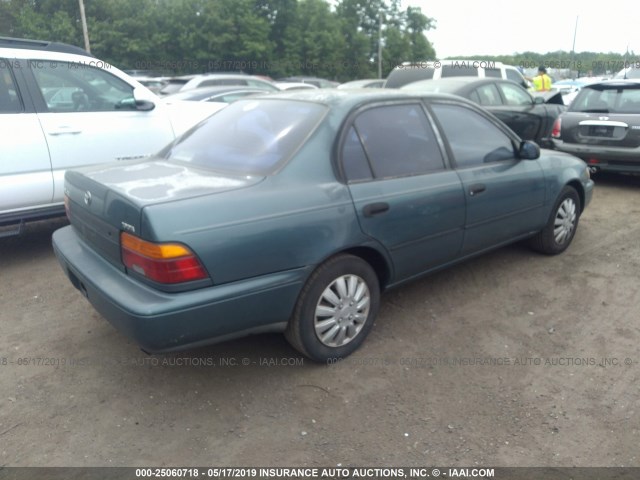 2T1AE09B5SC119553 - 1995 TOYOTA COROLLA LE/DX GREEN photo 4