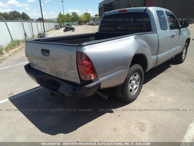 5TFTX4CN1EX042490 - 2014 TOYOTA TACOMA ACCESS CAB ნაცრისფერი ფოტო 6